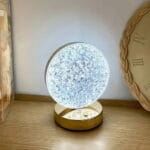 Lampe de Table de Chevet Ronde – Gradation LED – Image 6