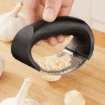 Presse-Ail à Bascule en Acier Inoxydable