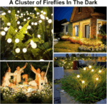 Lampes de Jardin Solaires à LED – Lumière Blanche Chaude – Image 6