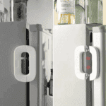 Serrure de Réfrigérateur et Congélateur – Sécurité Enfants -gris – Image 4