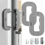 Serrure de Réfrigérateur et Congélateur – Sécurité Enfants -gris – Image 2