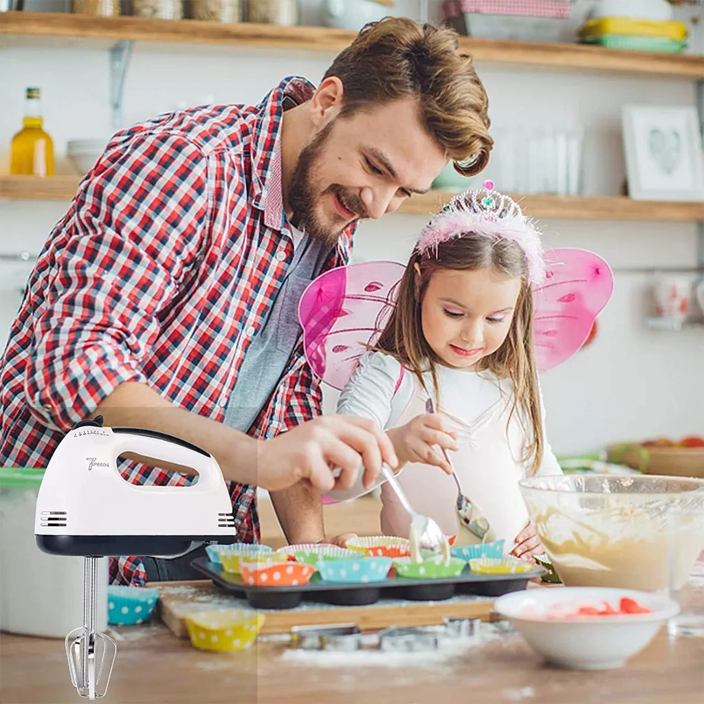 Batteur à Main Électrique 2 en 1 GOLDEN House – Cuisine Pratique – Image 5