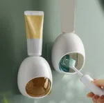 Distributeur Dentifrice Automatique Sans Contact – Installation Murale – Gris