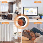 Radiateur Soufflant Mural 900W avec Télécommande – Chauffage Salle de Bain – Image 7