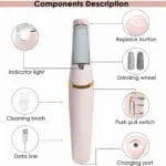 Electric Foot Callus Remover – Appareil Rechargeable pour Retirer la Peau Dure – Image 2