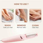 Electric Foot Callus Remover – Appareil Rechargeable pour Retirer la Peau Dure – Image 6