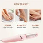 Electric Foot Callus Remover – Appareil Rechargeable pour Retirer la Peau Dure – Image 6