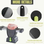 Coupe-Viande Manuel – Fresh Meat Slicer Épaisseur Réglable 2–4 mm – Image 4