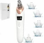 Aspirateur de Pores Visage – Nettoyeur de Points Noirs Rechargeable USB