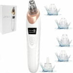 Aspirateur de Pores Visage – Nettoyeur de Points Noirs Rechargeable USB