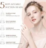 Aspirateur de Pores Visage – Nettoyeur de Points Noirs Rechargeable USB – Image 5