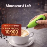 Fouet à Café Électrique Portable – Mousseur à Lait Rapide