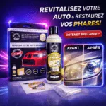 Kit professionnel de brillance carrosserie et restauration des phares