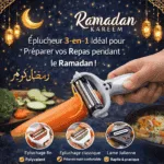 Éplucheur de Légumes Inox Professionnel | Ergonomique, Rapide et Durable – Image 2