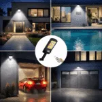 Lampe Solaire LED Extérieur YL785 – Éclairage Jardin Étanche avec Détecteur de Mouvement – Image 3