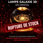 Lampe Cristal 3D Cosmos LED – Lampe Décorative Moderne – Image 5
