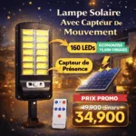 Lampe Solaire LED Extérieur YL785 – Éclairage Jardin Étanche avec Détecteur de Mouvement