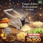 Coupe Frites en Inox – Coupe Pommes de Terre Manuel pour Frites Maison