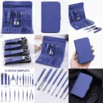 Kit Manucure Professionnel 16 Outils – Trousse Compacte & Acier Inoxydable | Haute Qualité – Image 2