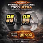Montre Connectée T900 Ultra Écran 2.09” Smartwatch Sport Bluetooth Android iOS