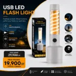Lampe Torche LED USB Rechargeable Multifonction – Éclairage Puissant Camping & Urgence – Image 3