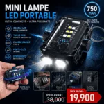 Mini Lampe LED Portable MX-X41 Rechargeable USB-C avec Aimant
