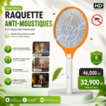 Raquette Anti Moustique Électrique Rechargeable USB – Tue Insectes Sans Produits Chimiques – Image 2