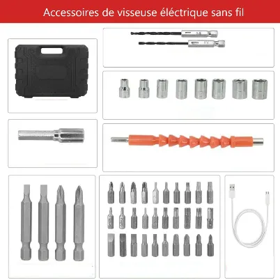Visseuse Électrique Sans Fil