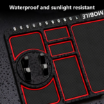 Tapis Antidérapant Multifonction pour Voiture avec Support Téléphone – Image 2