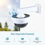 Caméra Factice Solaire LED Extérieure – Simulateur de Surveillance Étanche IP66 – Image 3