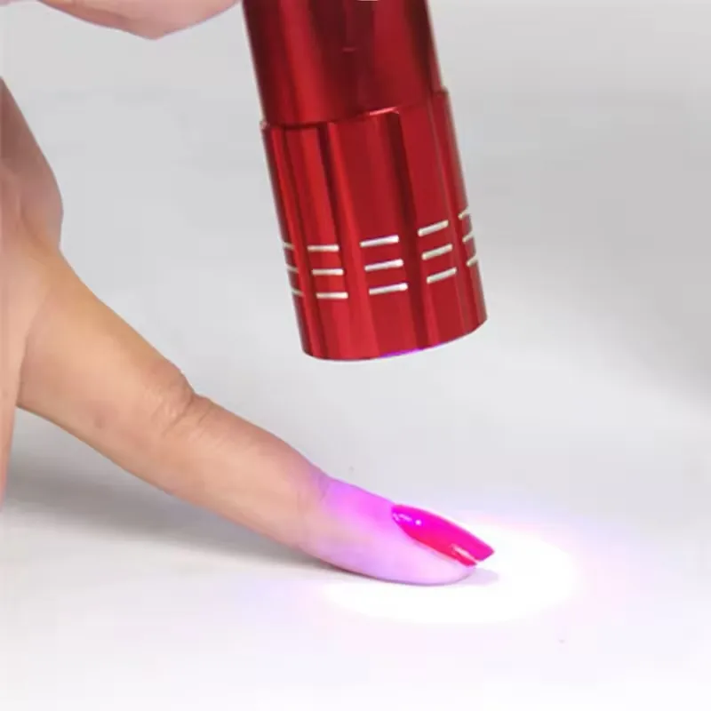 Lampe UV LED Portable 9 LEDs – Séchage Rapide Ongles, Résine & Détection UV – Image 3