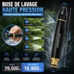 Buse de Lavage Haute Pression Réglable 4 Modes | Nettoyage Jardin & Voiture