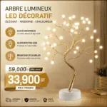 Lampe Arbre LED Décorative USB – Éclairage Ambiance Moderne pour Chambre et Salon