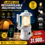 Lampe LED Rechargeable 2-en-1 | Projecteur & Lanterne Puissante