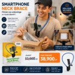 Support Smartphone Tour de Cou Flexible 360° pour Vidéos Unboxing & TikTok