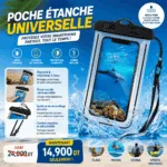 Pochette Étanche Universelle Smartphone | MAXshop Tunisie