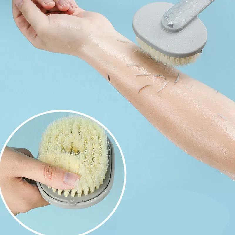 Utilisation de la brosse de douche