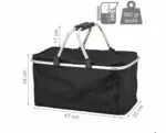 Panier Isotherme Pliable 28L | Sac Thermique Grande Capacité – Image 2