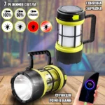 Lanterne Solaire Rechargeable 3-en-1 | Lampe LED, Torche & Power Bank USB – Image 5