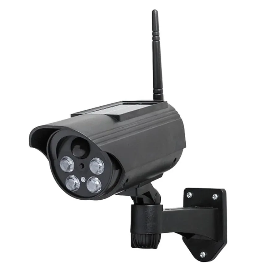 Caméra de Surveillance Factice Solaire avec LED Clignotante | Effet Dissuasif | Sans Fil | Fake camera – Image 4