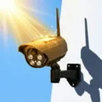 Caméra de Surveillance Factice Solaire avec LED Clignotante | Effet Dissuasif | Sans Fil | Fake camera – Image 3