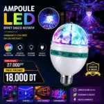 Ampoule LED Rotative Disco Multicolore E27