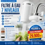 Filtre à Eau pour Robinet 7 Niveaux | Eau Filtrée