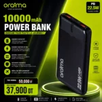 Power Bank Oraimo 10000mAh 22.5W PD Charge Rapide USB-C